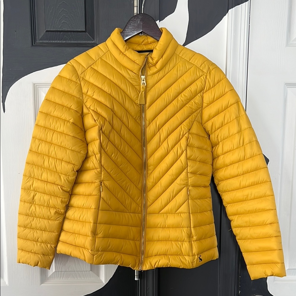 Mustard Yellow Quilted Women's Jacket